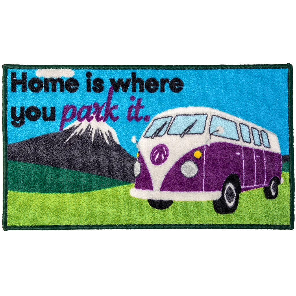 Home Is Where You Park It Mat – Camper Van – view 2