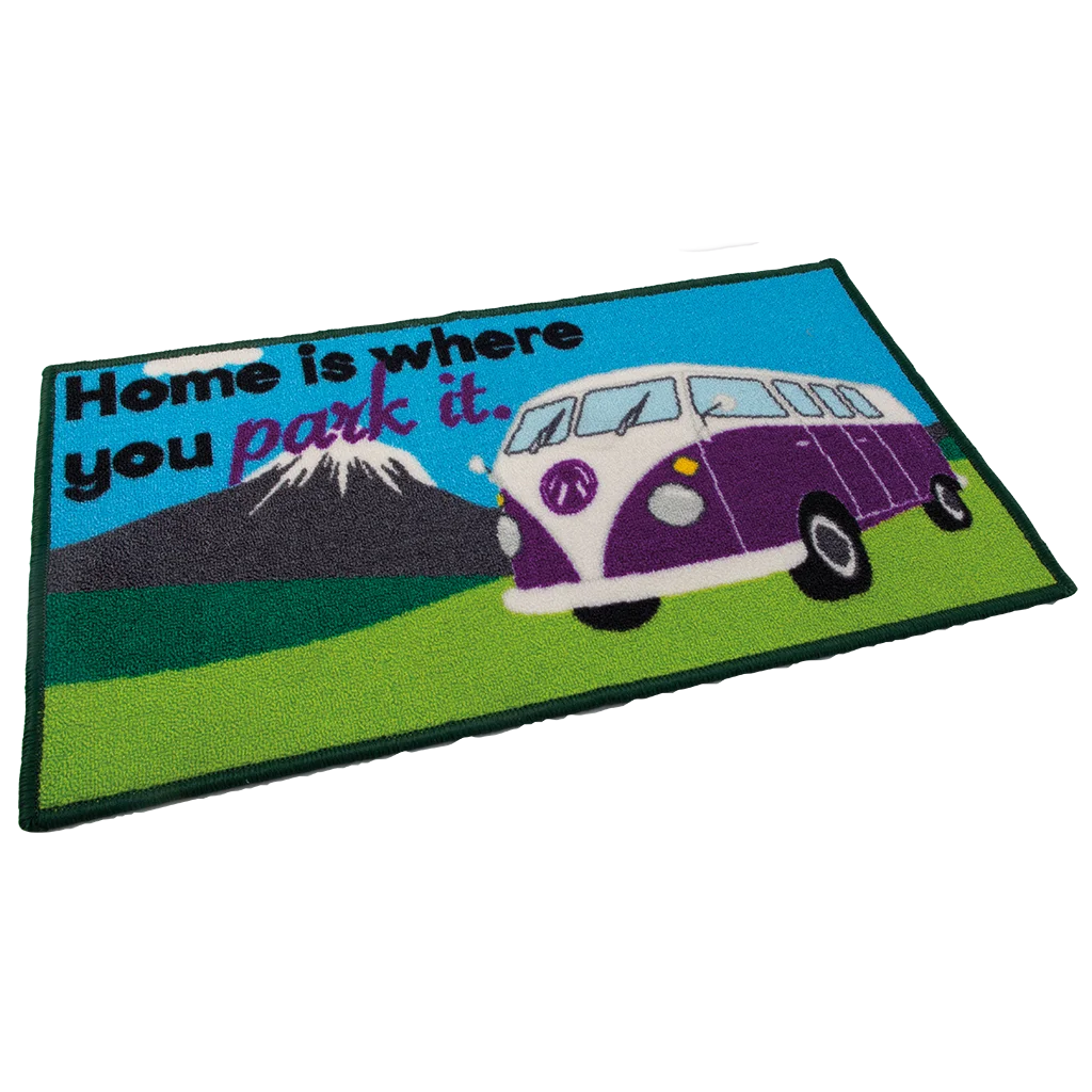 Home Is Where You Park It Mat – Camper Van