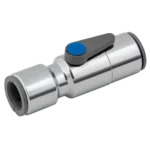 John Guest 10mm Chrome Plated Ball Valve