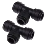 John Guest 10mm Equal Tee (2 pack)