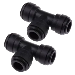 John Guest 10mm Equal Tee (2 pack)