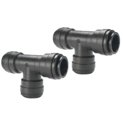 John Guest 12mm Equal Tee (2 Pack)
