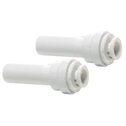 John Guest 15mm-12mm Stem Reducer 2 pack White