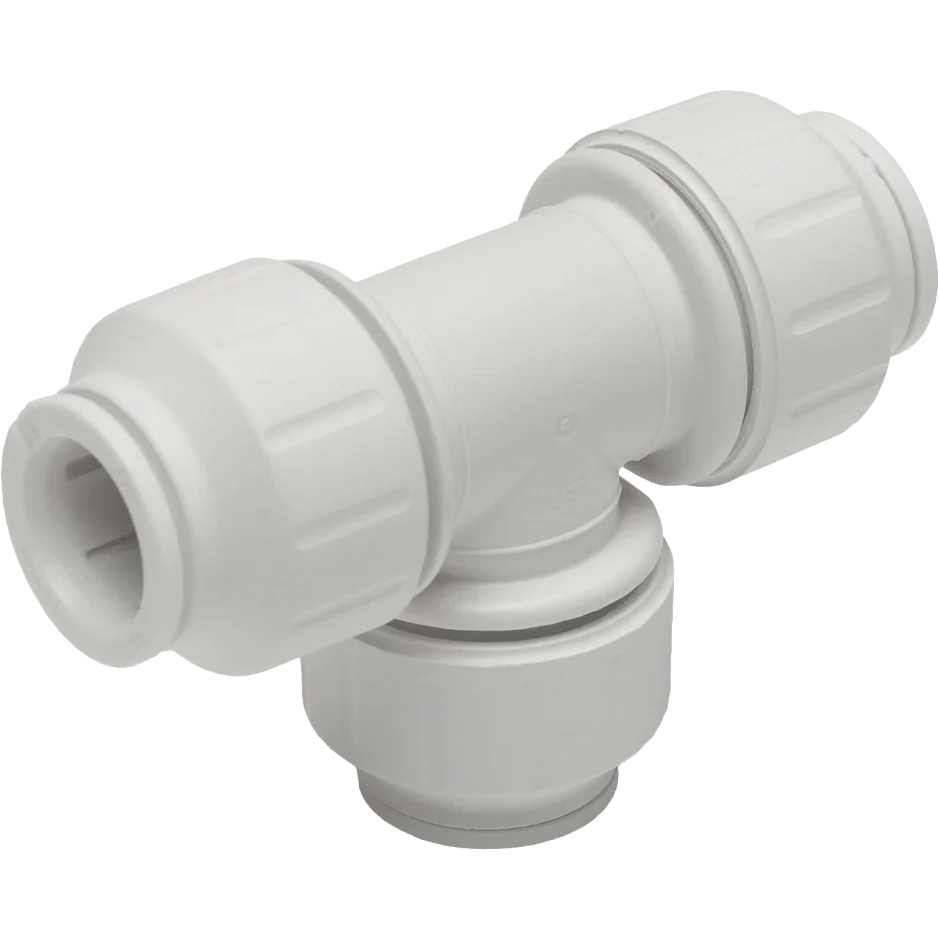 John Guest 22mm Equal Tee Connector (order im multiples of 5)