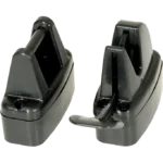 Lever Trigger Release Catch Door Retainer With Spacers Graphite