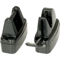 Lever Trigger Release Catch Door Retainer With Spacers Graphite