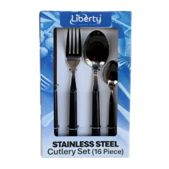 Liberty 16 Piece Cutlery Set – Anthracite