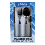Liberty 16 Piece Cutlery Set – Grey