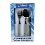 Liberty 16 Piece Cutlery Set – Sage Green