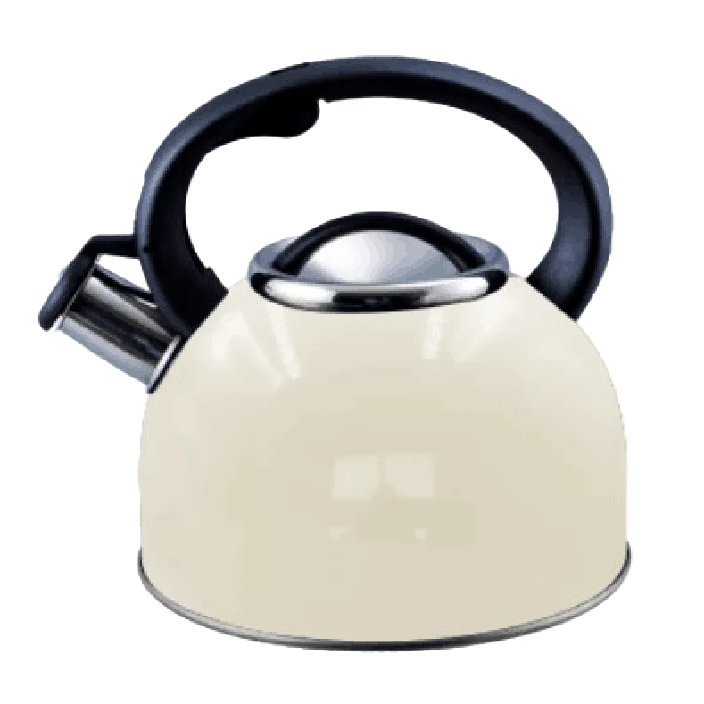 Liberty 2.5L Whistling Kettle – Cream