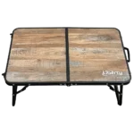 Liberty Arkle Wood Effect Folding Table – Low – view 2