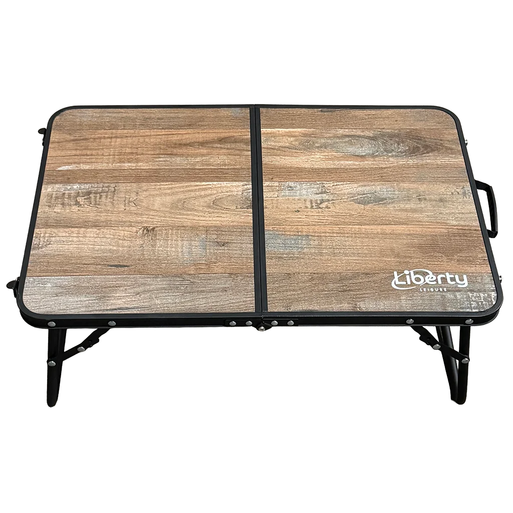 Liberty Arkle Wood Effect Folding Table – Low – view 2