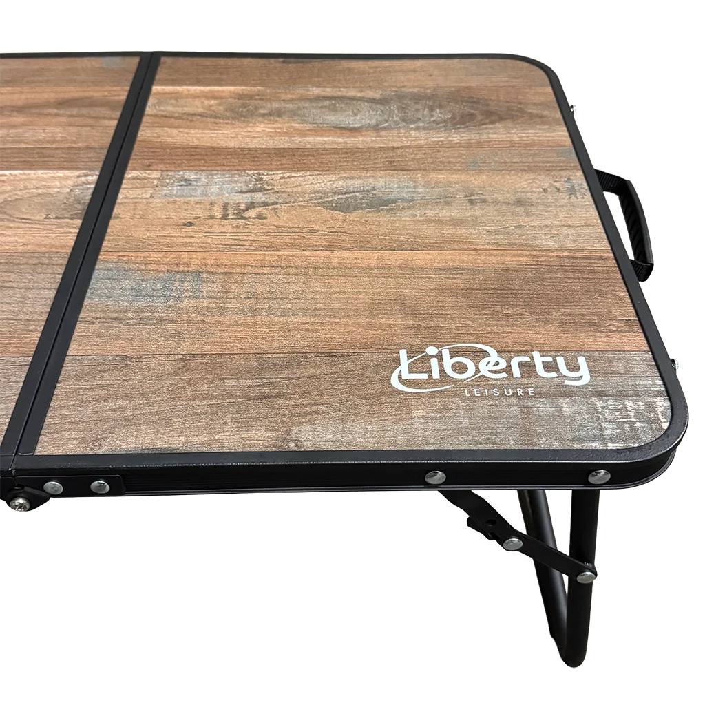 Liberty Arkle Wood Effect Folding Table – Low – view 3