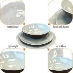 Liberty Capri 12 Piece Melamine Dinner Set – view 5
