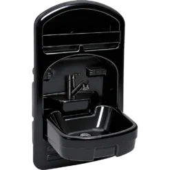 Liberty Max Black Tip-Up Basin & Shower Tap
