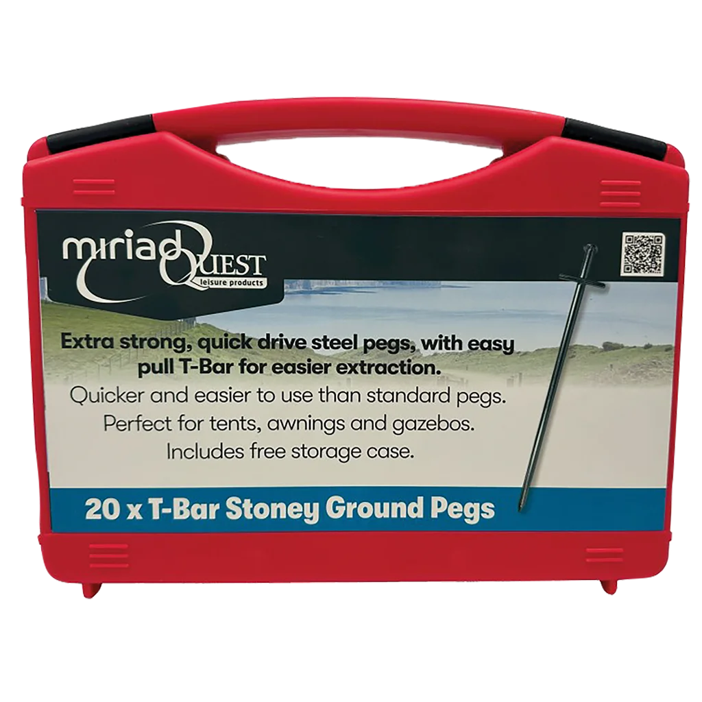 Liberty T-Bar Stoney Ground Pegs (1 pack of 20) – view 3