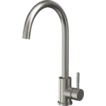Manhattan Kitchen Tap – Brushed Stainless Steel