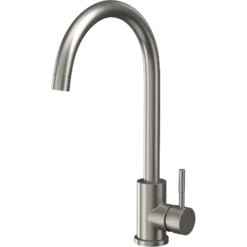 Manhattan Kitchen Tap – Brushed Stainless Steel