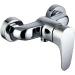 Manual Lever Shower Valve Mixer Chrome 150mm Pipe Centres