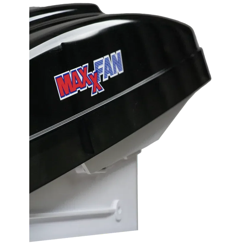 MaxxAir MaxxFan Deluxe Compact 280 x 280mm – Smoke – view 3