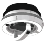 MaxxFan Dome Plus with LED – Black