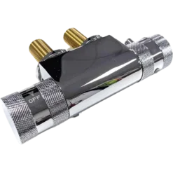 Mini Horizontal Shower Valve Chrome with 45mm Centres