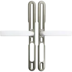 Multi-Fix UPVC Door Handle White – view 2