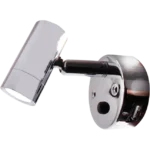 Nano Chrome 12v LED Spot Light with USB