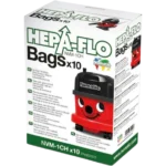 Numatic Hepa-Flo ‘NVM-1CH’ 604015 Type Vacuum Cleaner SMS Dust Bags (Pack of 10) – view 2