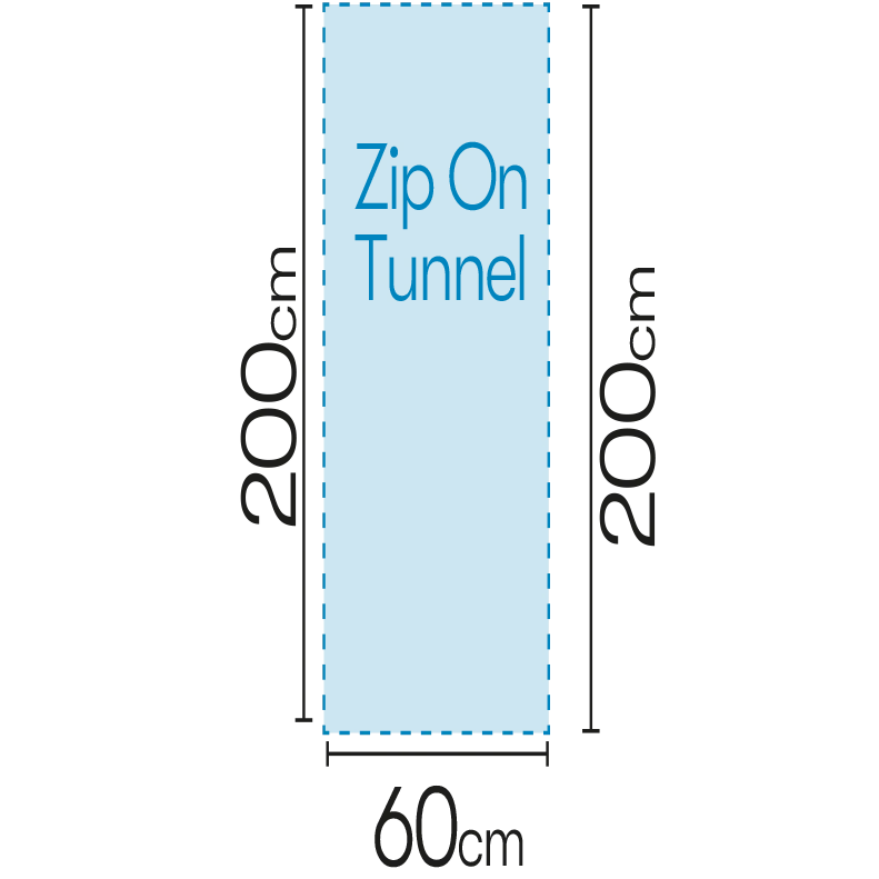 Orion 2 air drive away awning touring connector – view 6