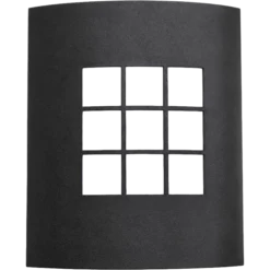 Outdoor Wall Light Checkerboard Polycarb