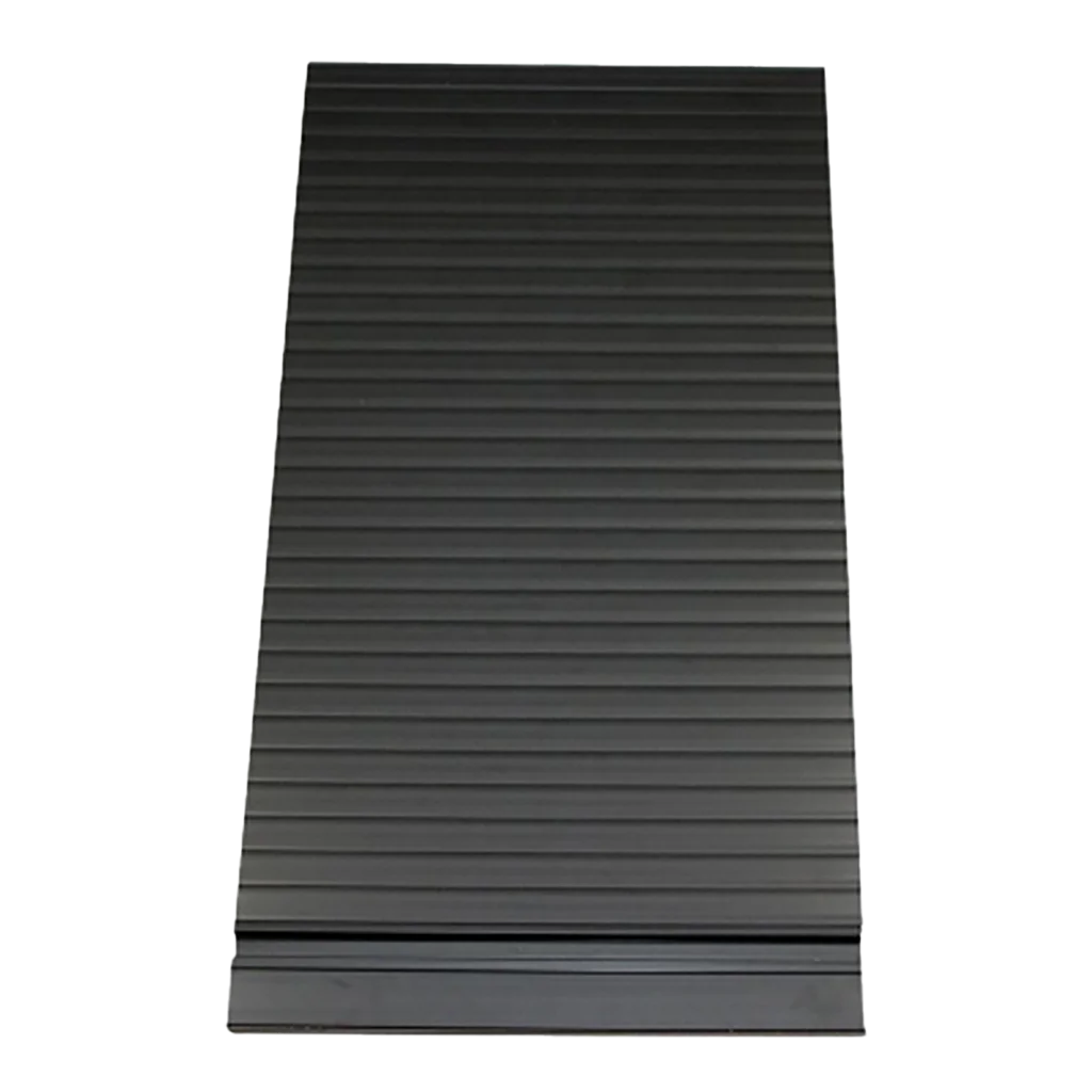 Piano Black 500 x 650 Tambour Door Set