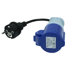 Quest 230v Euro Hook Up Adaptor 2 PIN