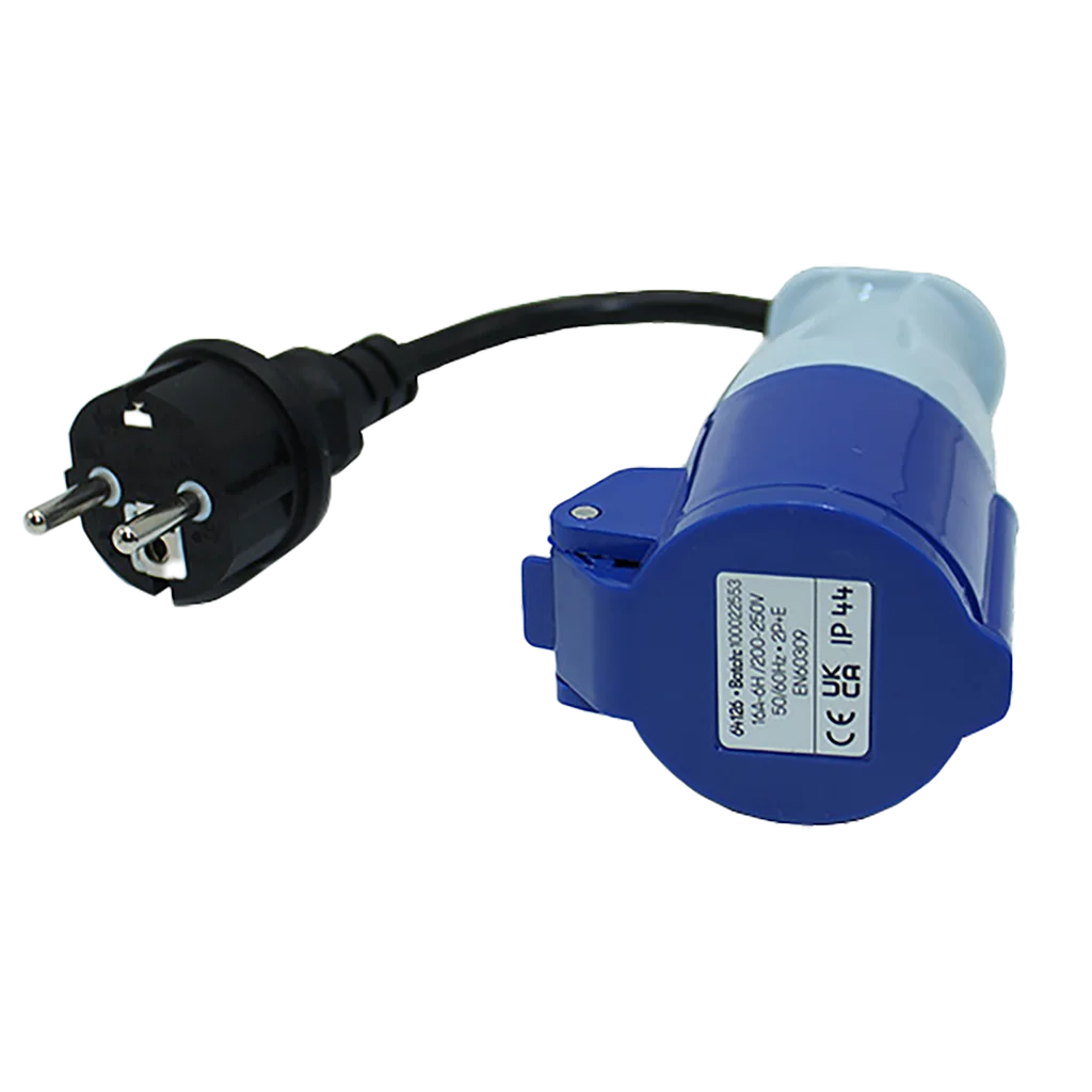 Quest 230v Euro Hook Up Adaptor 2 PIN