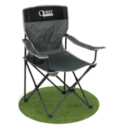 Quest Autograph Festival Pack Away Chair (Black Edition)
