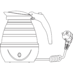 Quest Braunton 0.5L Collapsible Kettle – view 4