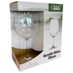 Quest Elegant Wine Glass 560ml (Pack of 2) – view 2