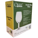 Quest Elegant Wine Glass 560ml (Pack of 2) – view 3