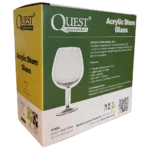 Quest Elegant Wine Glass 680ml (Pack of 2) – view 4