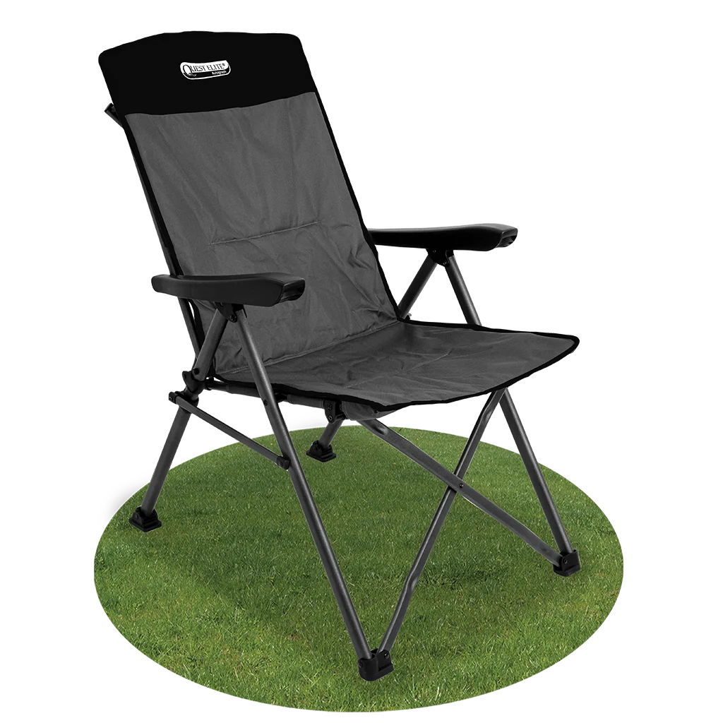 Quest Elite Autograph Cumbria Pack Away Chair (Black Edition)