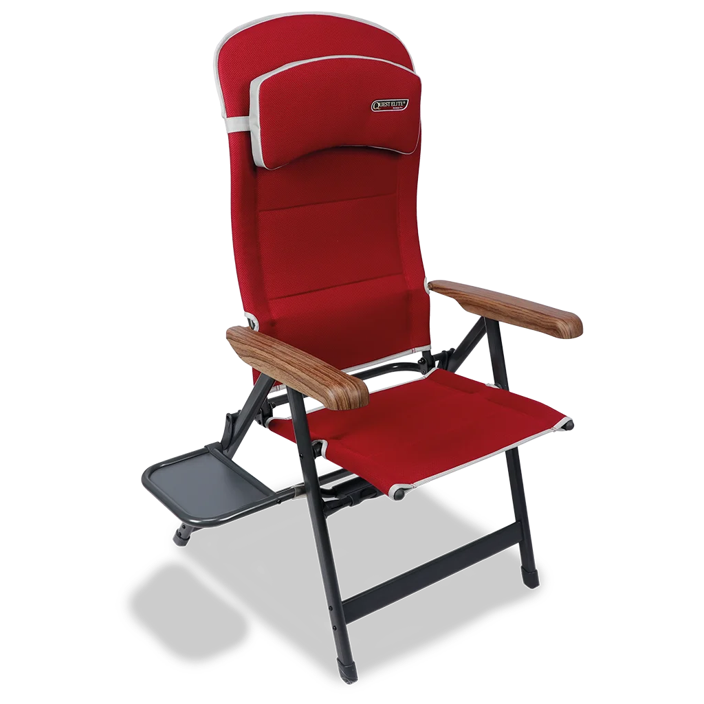 Quest Elite Bordeaux Pro Easy Chair With Side Table – view 2
