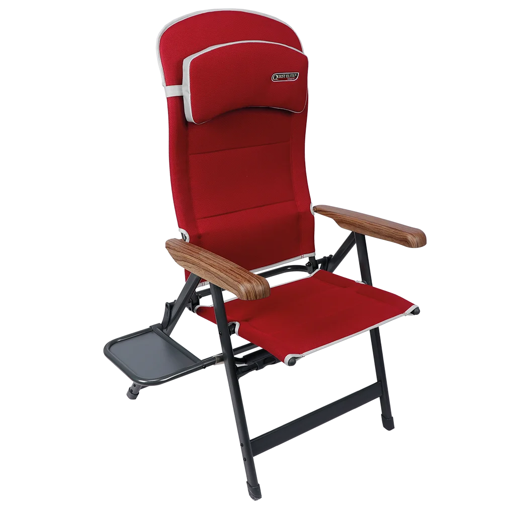 Quest Elite Bordeaux Pro Easy Chair With Side Table – view 3