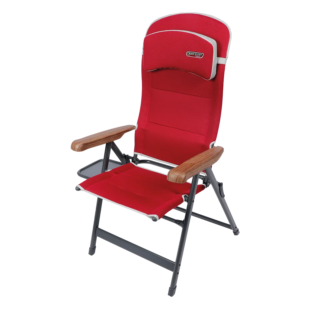 Quest Elite Bordeaux Pro Easy Chair With Side Table – view 5