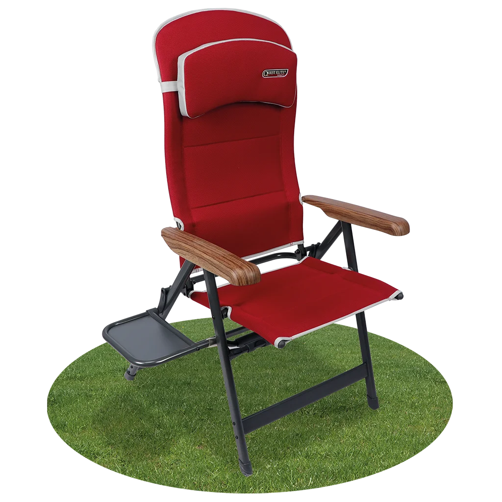 Quest Elite Bordeaux Pro Easy Chair With Side Table