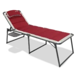 Quest Elite Bordeaux Pro Lounge Bed With Side Table