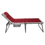 Quest Elite Bordeaux Pro Lounge Bed With Side Table – view 3