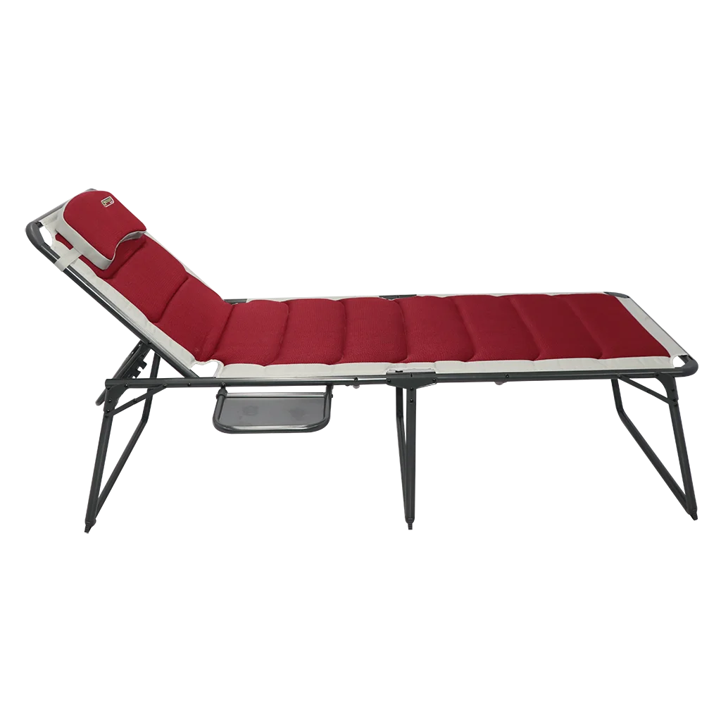 Quest Elite Bordeaux Pro Lounge Bed With Side Table – view 3