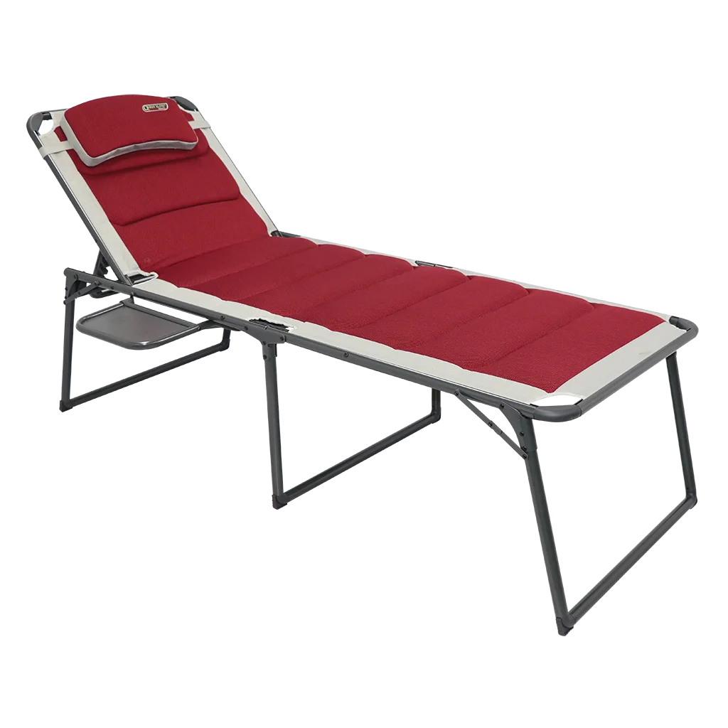 Quest Elite Bordeaux Pro Lounge Bed With Side Table – view 4