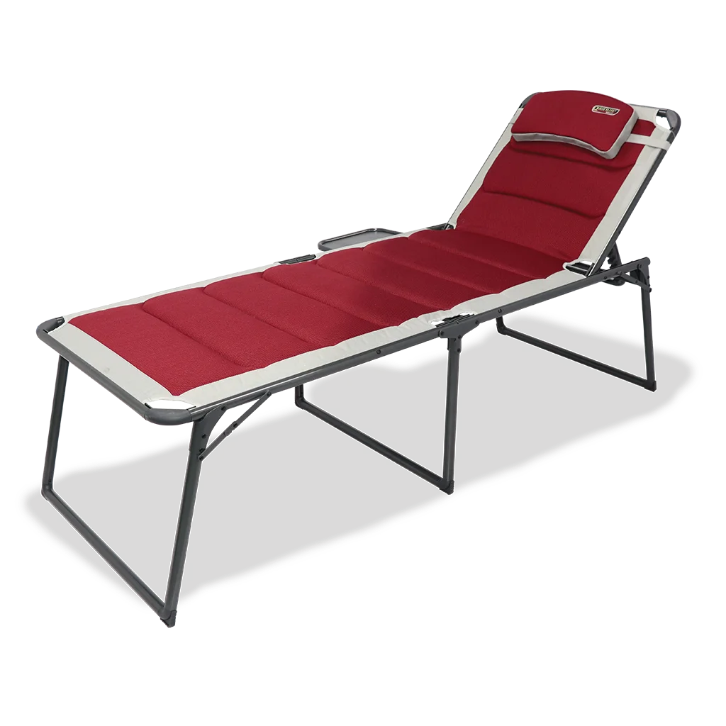 Quest Elite Bordeaux Pro Lounge Bed With Side Table – view 7