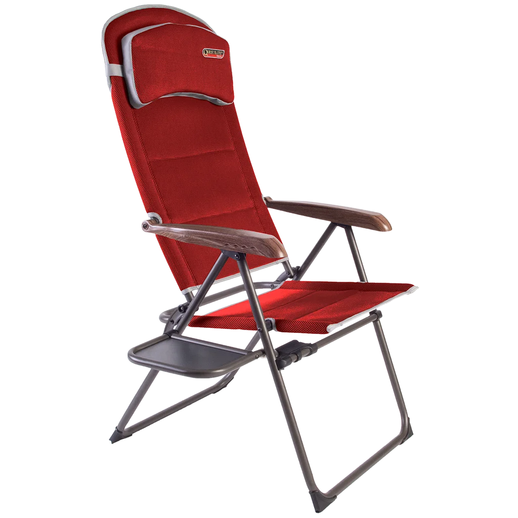 Quest Elite Bordeaux Pro Recline Chair With Side Table